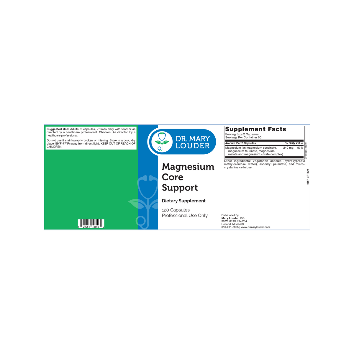 Magnesium Core Support