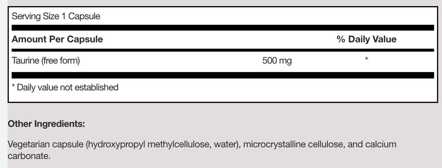 Taurine