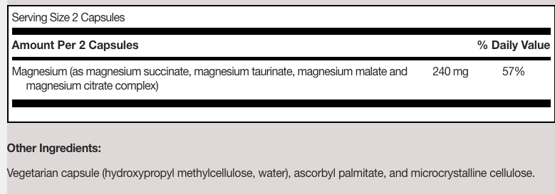 Magnesium Core Support