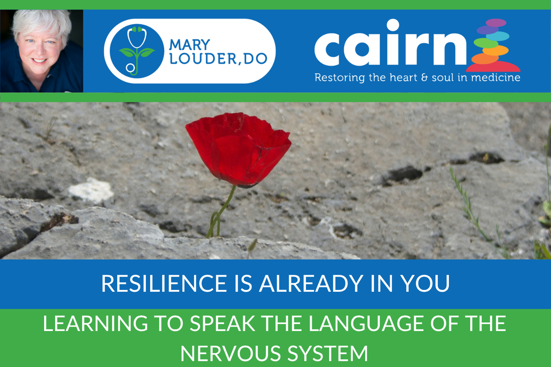 Resilience Is Already in You: Learning to Speak the Language of the Nervous System