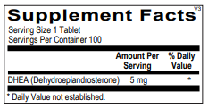 DHEA 5 mg